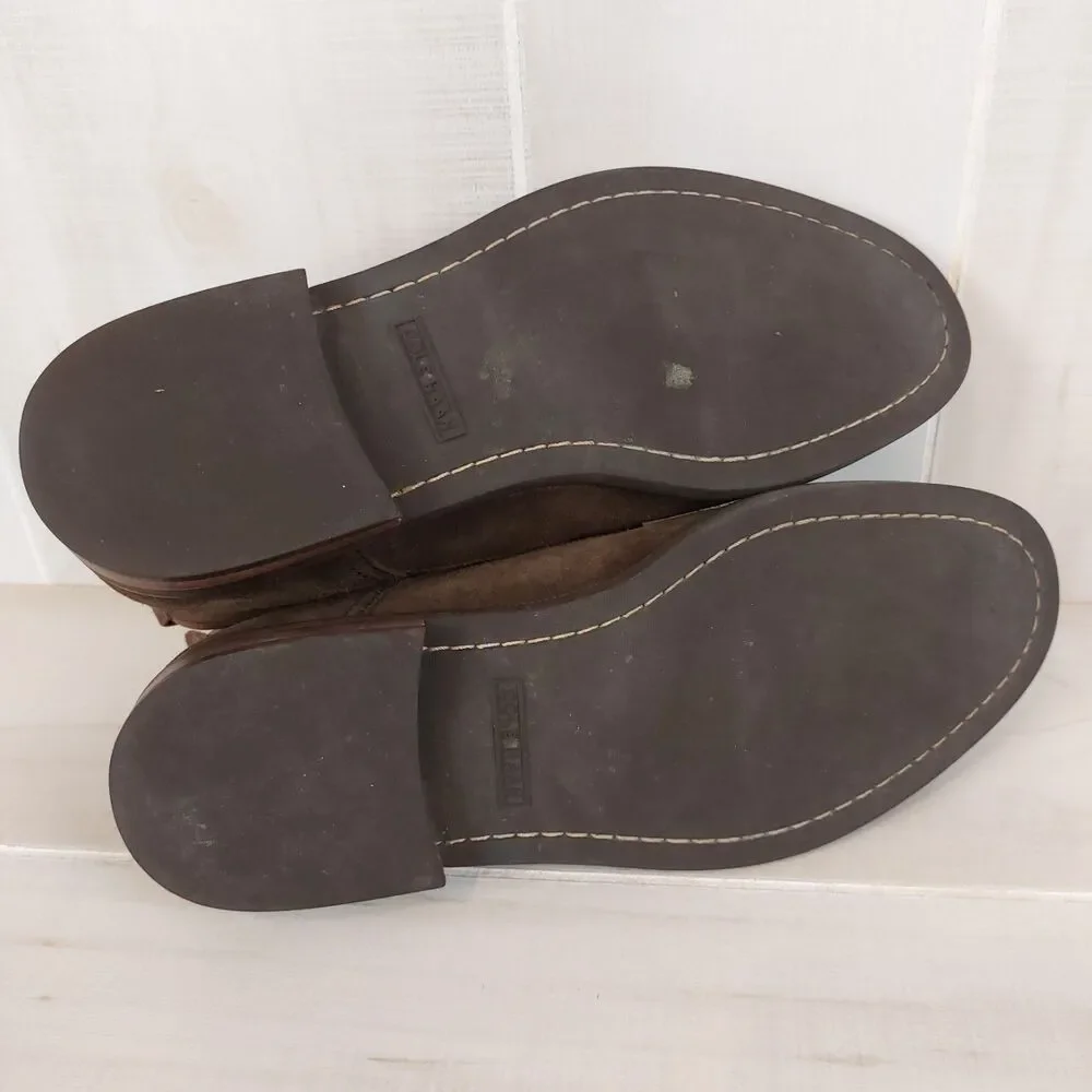 Cole Haan Ogden Stitch II Chukka Boots Men's Size 9M Muir Brown Suede C26393